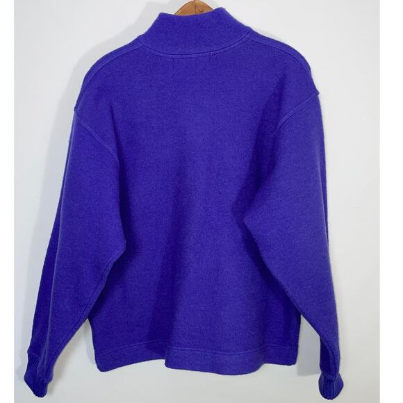 Vintage Patagonia‎ Purple 100% Wool Jacket - Size L - Hong Kong Made - STY51199 - Picture 2 of 12